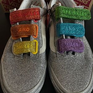 🔥 Vans x The flour shop 8 womens 6.5 mens